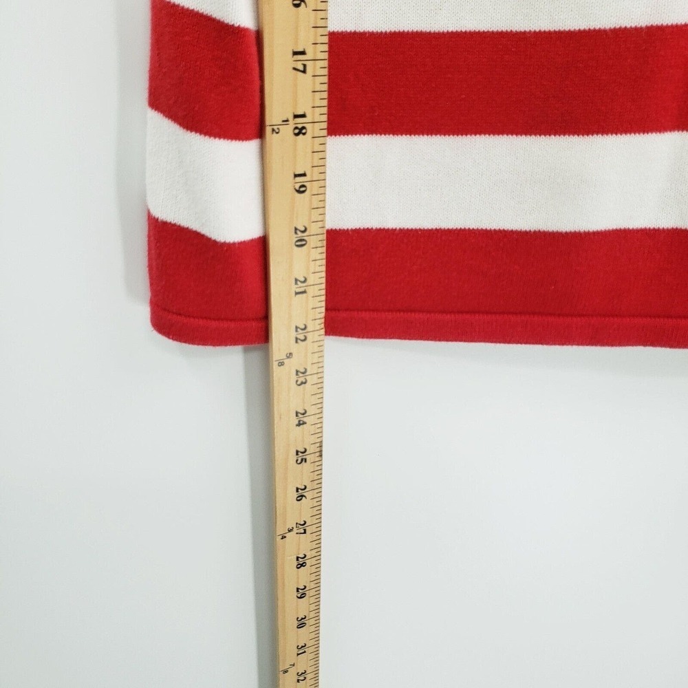 Goodclothes American Flag Sweater Womens XL Sleeveless Red White Blue Holiday - Picture 7 of 10